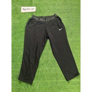 Nike Dri-Fit Black Sweatpants Women's Medium Workout Athleisure